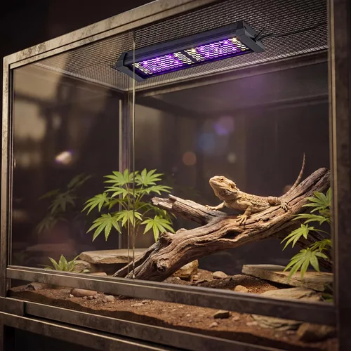 Vista 8 de LED UVB Reptile Light with Timer & Dimmer (8.5inch)
