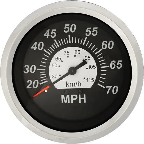 Vista 15 de Sierra International 67021P Medidor de combustible Sterling, 2 pulgadas, Negro