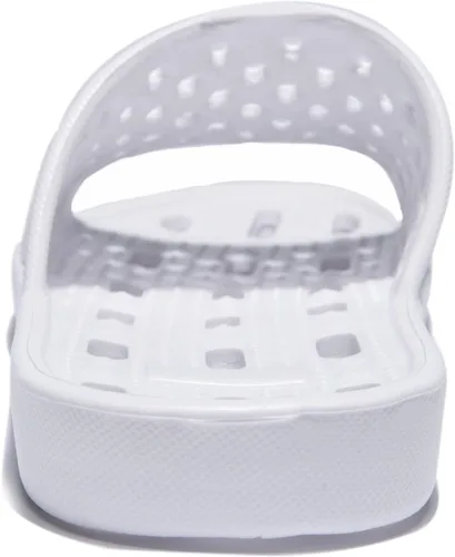 Vista 2 de NewDenBer Zapatos de ducha de baño para mujeres y hombres, antideslizantes, de secado rápido, para playa, piscina, ducha, sandalias con agujeros