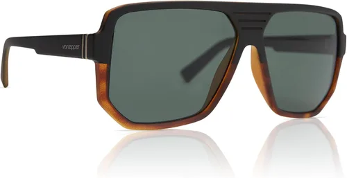Vista 7 de VonZipper Men's Roller Square 53mm Sunglasses Negro / degradado