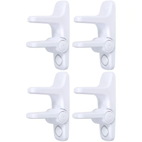 Vista 9 de Safety 1st OutSmart - Cerradura de palanca de puerta a prueba de niños, color blanco, 1 unidad