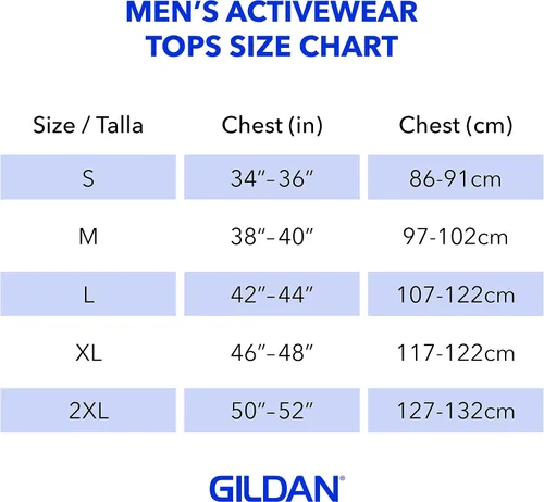 Vista 3 de Gildan Ultra Cotton Camiseta de manga larga de algodón para hombre estilo G2400 paquete múltiple