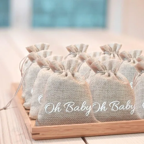 Vista 7 de Sweet Baby Co. - Bolsas de recuerdo de fiesta para 20 invitados Oh Baby Party para invitados a granel, niñas o niños, premios de revelación
