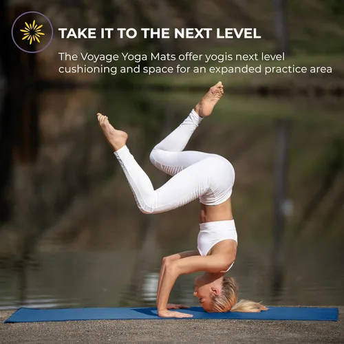 Vista 7 de Voyage - Tapete de yoga a granel, paquete de 6, 72 x 24 pulgadas, esterillas de yoga profesionales para estudio y gimnasio, 0.197 in de grosor