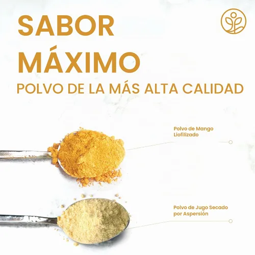 Vista 4 de Jungle Powders Polvo de mango liofilizado, bolsa de 5 onzas, extracto de mango deshidratado para hornear, sin azúcar añadido, polvo de mango seco