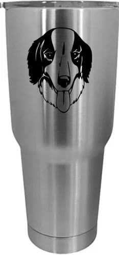 Vista 28 de Cairn Terrier - Vaso grabado con temática de perro, 30 onzas
