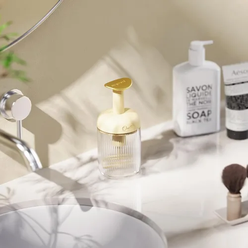 Vista 4 de Máquina de espuma para lavado facial, fabricante de látigos ricos en vasos grandes, limpiador de espuma y lavado facial, herramientas