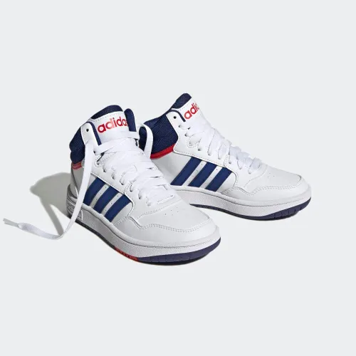 Vista 6 de adidas Kids' Hoopds Mid Top Basketball Shoe