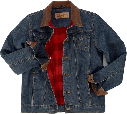 Vista 3 de Wrangler Chaqueta con forro occidental para niños
