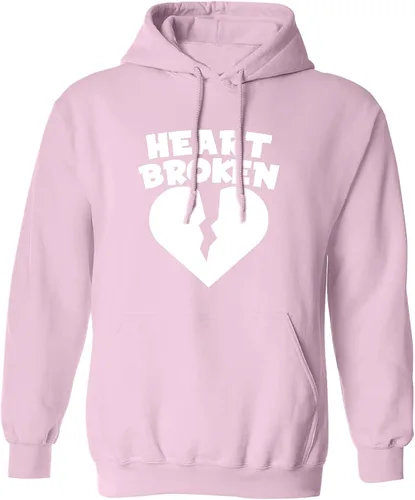 Vista 8 de zerogravitee Sudadera con capucha para adultos con corazón roto