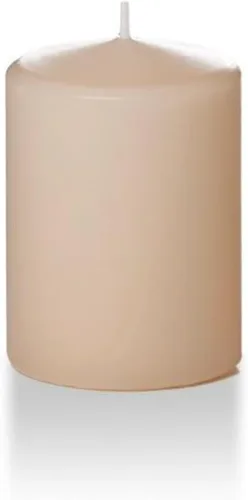 Vista 68 de yummi Caja de 12 velas redondas blancas de 3" x 4