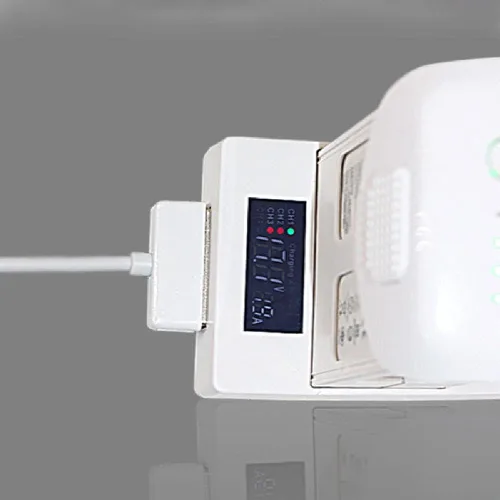 Vista 2 de 1* 3-Port Cargador de batería de carga rápida Base Adaptador de base para DJI Phantom 4 Pro/Adv/Pro+
