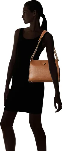 Vista 4 de GUESS Bolso bandolera pequeño Maranta, Coñac