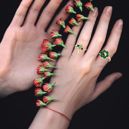 Vista 5 de Long tiantian Juego de anillos turquesa para mujer, anillos vintage occidentales, joyería bohemia de verano para adolescentes, niñas, anillos