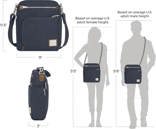 Vista 4 de Travelon Anti-Theft Heritage Tour Bag