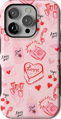 Vista 111 de Casely Funda para iPhone 14 Pro Viva La Vida Frida Kahlo Collage Floral Compatible con MagSafe Diseño protector audaz
