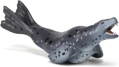 Vista 6 de Papo - Figura realista de foca de leopardo - A partir de 3 años - Colección de vida marina - Juego educativo de mamíferos marinos - Juguete de idea