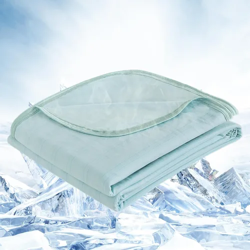 Vista 13 de OIGAE Manta refrescante para personas que duermen con calor – Manta fría de verano suave y ligera para sudores nocturnos, perfecta para cama, sofá