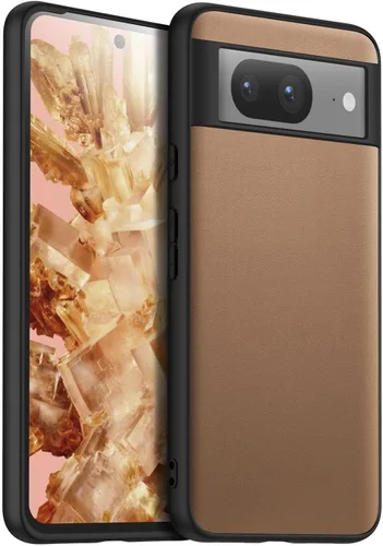 Vista 23 de X-level Funda protectora inalámbrica para Google Pixel 8 Pro, piel azul, ajuste delgado, con protección para lente de cámara