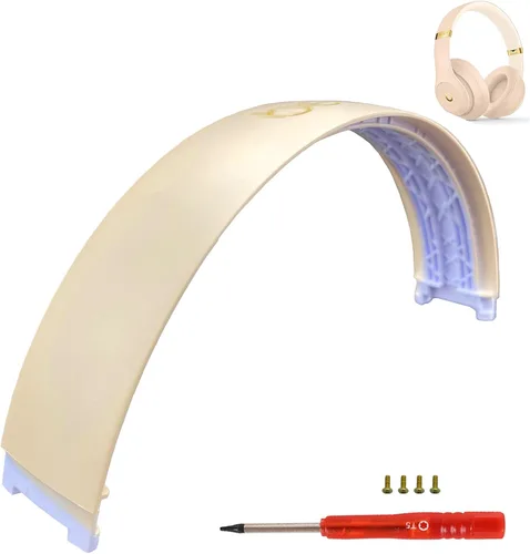 Vista 13 de Beat - Diadema de repuesto para Studio 3, igual que las piezas de la banda de arco, kit de reparación compatible con Beats by Dre Studio 3 (A1914)
