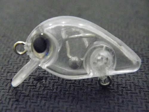 Vista 34 de 10 Señuelo en Blanco sin Pintar Minnow Crankbait de Agua Superior sin Labios Jerkbait Señuelos de Pesca