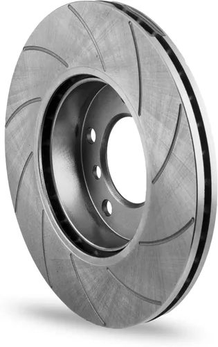 Vista 7 de Grooves GT Sport - Rotores de disco de freno compatibles con DAEWOO SSANGYONG KORANDO KJ 1996-2706GVS - Delantero - ventilado - Agujeros 6