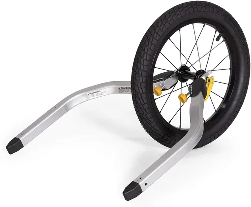 Vista 8 de Burley Design Kit Jogger para Bicicleta, Aluminio, Negro/Plata, 16 pulgadas