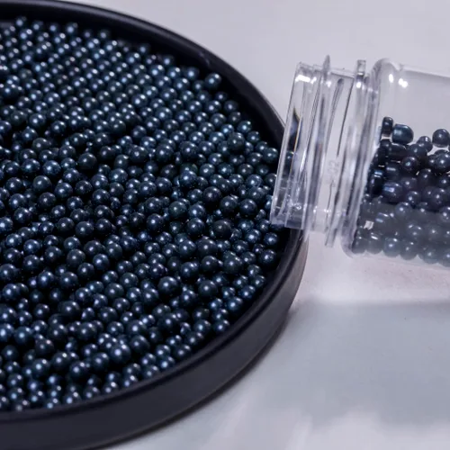 Vista 4 de Black Sprinkles - Perlas comestibles para pasteles, 4.6 onzas, 4.6 onzas, perlas de caramelo comestibles para decoración de pasteles y cupcakes