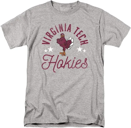 Vista 50 de Collegiate Distressed Mascot Unisex Adult T Shirt Collection 3 Universidad de Adelphi