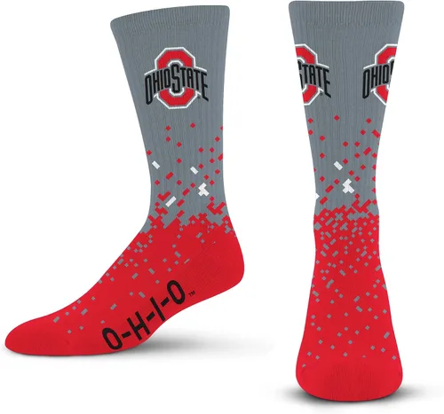 Vista 28 de For Bare Feet Calcetines de la NCAA para niños y niñas, unisex, Spray Zone Crew, para jóvenes