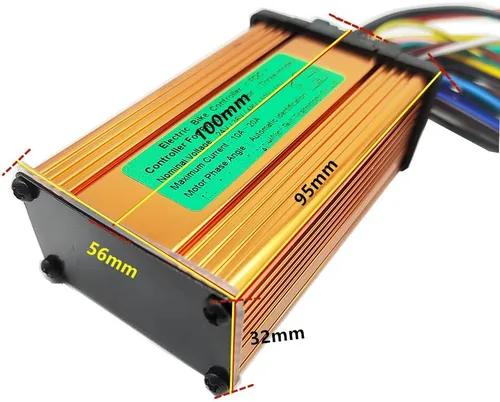 Vista 3 de Universal 24V 36V 48V 60V 250W 350W 10A 15A 20A BLDC Controlador sin escobillas para motor DC Drushless