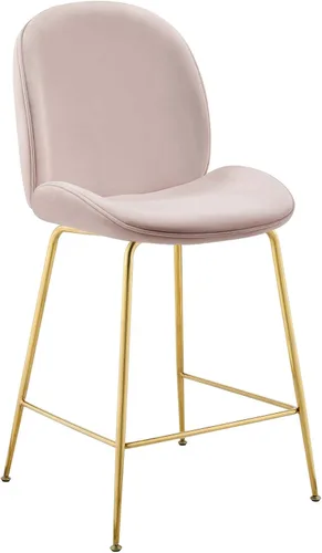 Vista 15 de Modway EEI-3548-BLK - Silla de comedor de terciopelo de alto rendimiento, patas de acero inoxidable, color negro