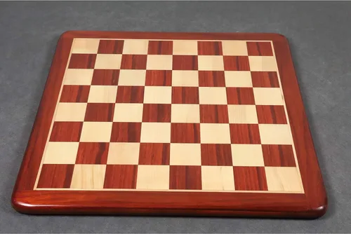 Vista 2 de RoyalChessMall - Tablero de ajedrez de madera de palisandro y arce de 19 pulgadas, cuadrado de 1.969 in