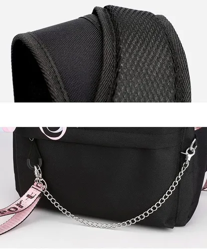 Vista 4 de LOVEAngeler Stray - Mochila para niños mochila de colegio mochila casual para niños mochila de mercancía para niñas 1 L Mochila