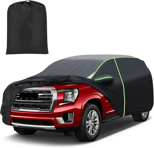 Vista 30 de Mixsuper Liner Funda para coche para BMW X3 2003-2026, 7 capas, funda impermeable para coche, accesorios para X3 con puerta con cremallera, tiras