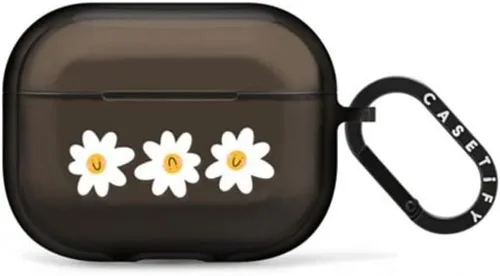 Vista 85 de CASETiFY Impact Airpods Pro (1ª/2ª) - Funda con anillo, color negro