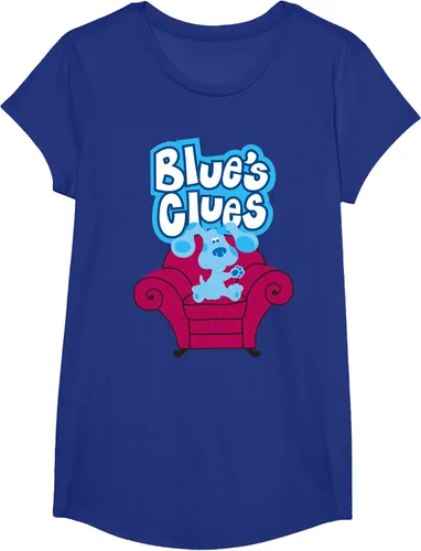 Vista 22 de Camiseta Blue's Clues On Red Sofa Negro