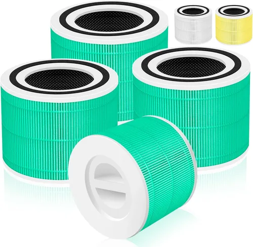 Vista 7 de Filtro de repuesto de absorción de toxinas Core 300 para purificador de aire LEVOIT Core 300/Core 300-P/Core 300S, 3 en 1 grado H13 True HEPA
