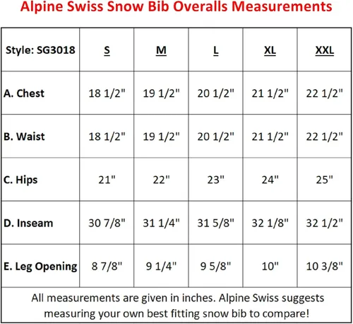 Vista 2 de Alpine Swiss Overol de nieve con aislamiento para hombre, impermeable, para esquí, snowboard