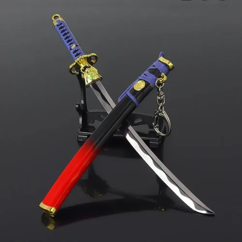 Vista 5 de Superbuybox Artes marciales cuchillo juego colección escritorio habitación decoración mochila colgante regalo (Onimaru Kunitsuna), Onimaru Kunitsuna