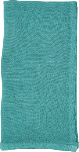 Vista 20 de Saro Lifestyle Pure Linen Elegance Servilleta de mesa (juego de 4), aguamarina, 20 pulgadas