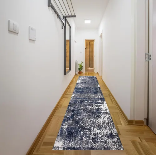 Vista 27 de Keen Home Design Alfombras de Área - 2x3 Que No Se Desprenden, Alfombras Abstractas para Cocina, Sala de Estar, Dormitorio, Comedor, Entrada Negro
