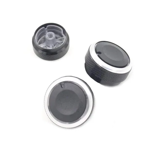 Vista 3 de 3X Car styling aleación de aluminio coche aire acondicionado AC interruptor perilla ajuste para Chevrolet vela auto decoración accesorios