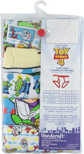 Vista 4 de Disney Boys' Toy Story Brief Multipack