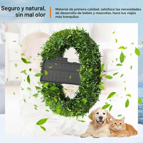 Vista 6 de powoq Alfombrilla de maletero compatible con Kia Carnival 2022-2026, protector de carga con protección para todas las estaciones, alfombrilla