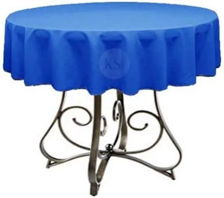 Vista 28 de Mantel redondo de poliéster de 72 pulgadas, disponible en más de 45 colores, ideal para restaurantes y superposiciones versátiles de eventos, elige