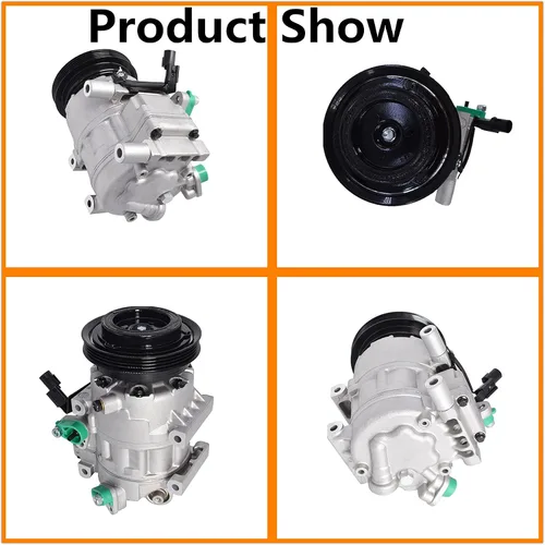 Vista 2 de waltyotur Compresor de CA con embrague de repuesto para Accent 1.6L 2006-2009 CO 10925C