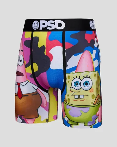 Vista 8 de PSD Men's Spongebob Squarepants Boxer Briefs - Breathable and Supportive Men's Underwear with Moisture-Wicking Fabric