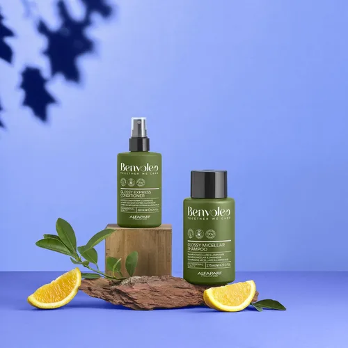 Vista 6 de ALFAPARF MILANO Benvoleo Glossy Express Acondicionador para cabello opaco - Cuidado del cabello limpio, vegano y sostenible - Proporciona suavidad