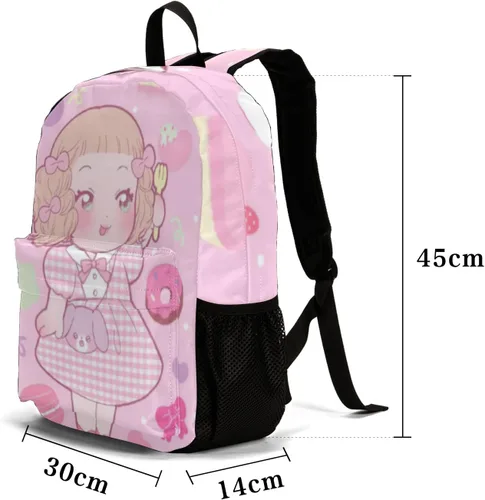 Vista 7 de Mochila con nombre personalizado para niños y adultos Blanco 1181 x 551 1772 inch Mochilas Daypack